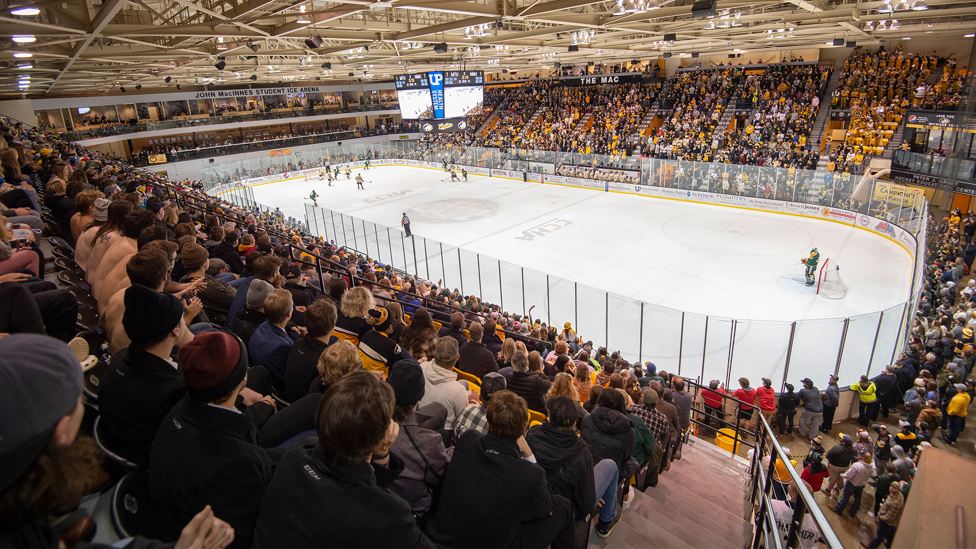 John Macinnes Student Ice Arena Michigan Tech
