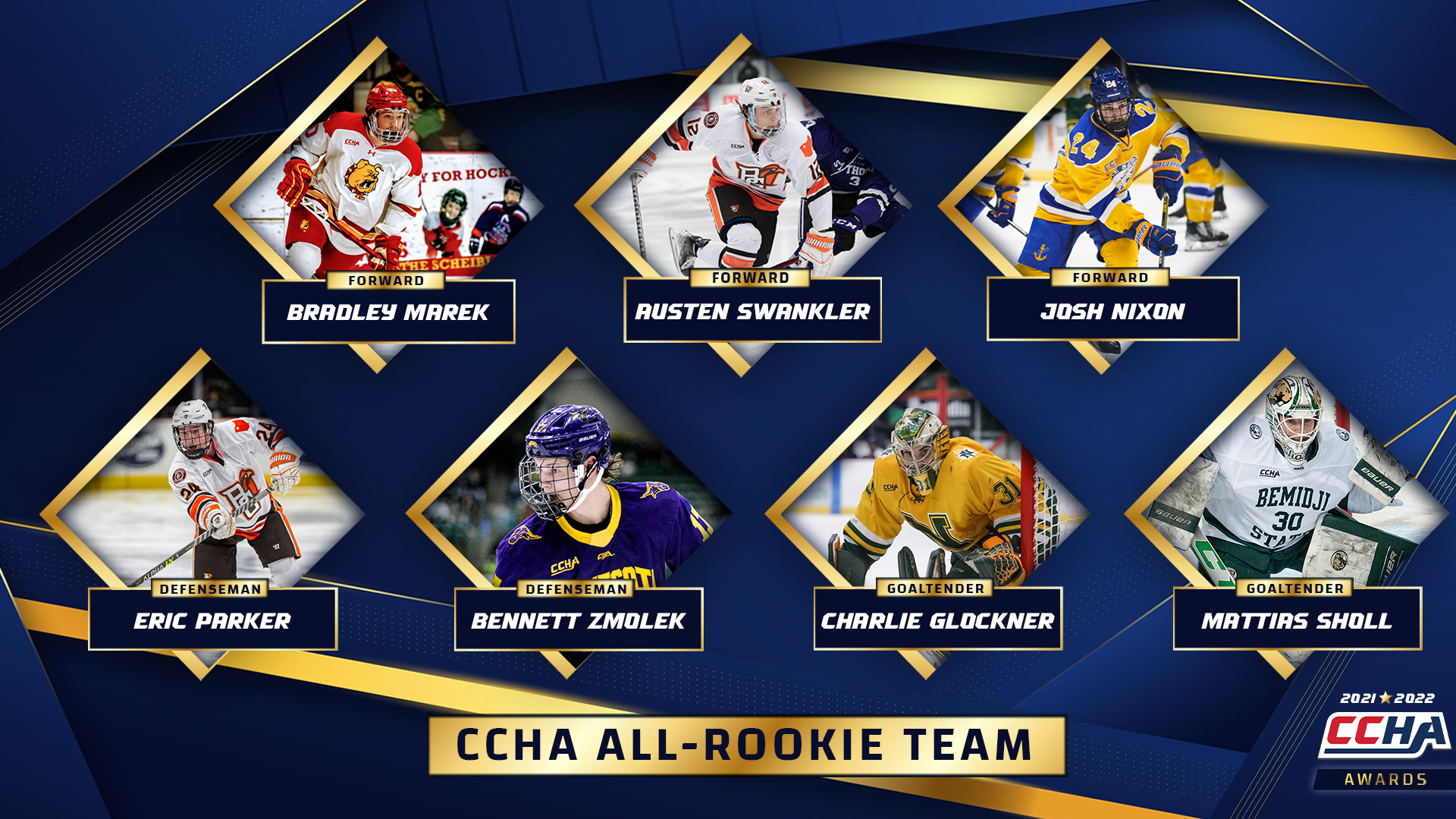 CCHA All-Rookie Team Award