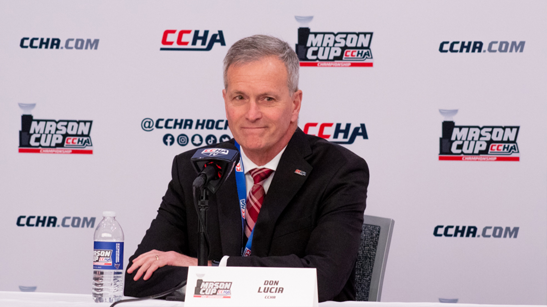 Don Lucia CCHA Hockey Commissioner